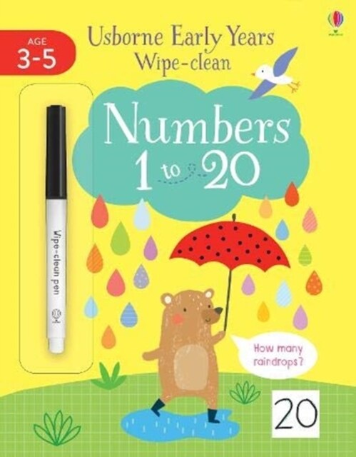 Early Years Wipe-Clean Numbers 1 To 20 (Paperback)