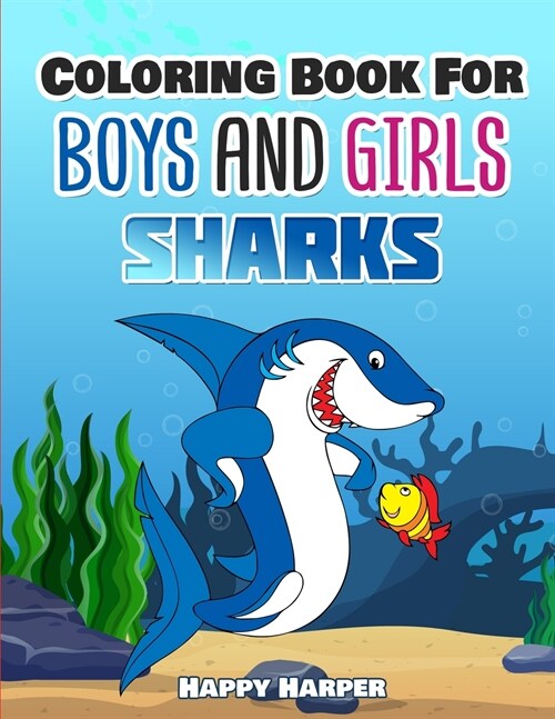 Shark Coloring Book (Paperback)