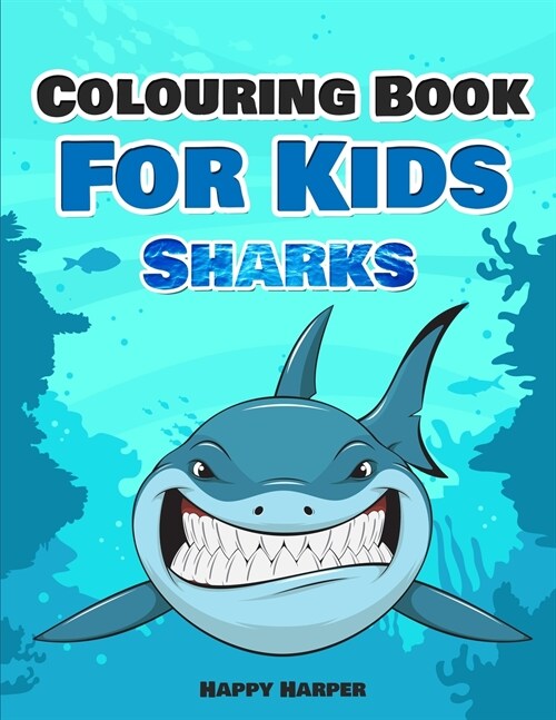 Shark Colouring Book (Paperback)