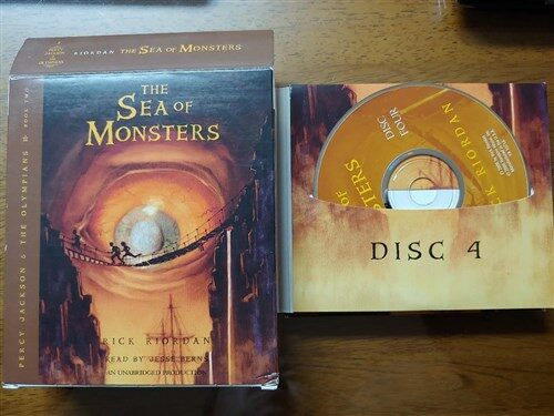 [중고] The Sea of Monsters (Audio CD)