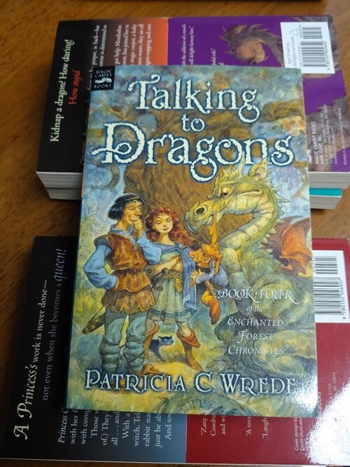 [중고] Talking to Dragons: The Enchanted Forest Chronicles, Book Four (Paperback)