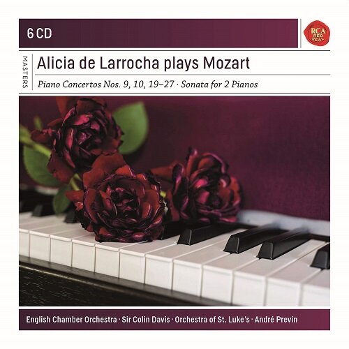 [수입] 알리샤 데 라로차가 연주하는 모차르트 (6CD)