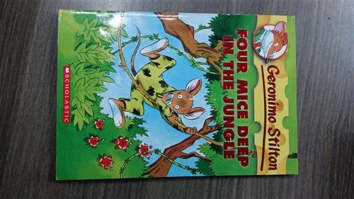 [중고] Four Mice Deep in the Jungle (Geronimo Stilton #5), Volume 5 (Paperback)