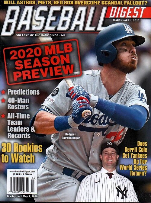 Baseball Digest (격월간 미국판): 2020년 03/04월호