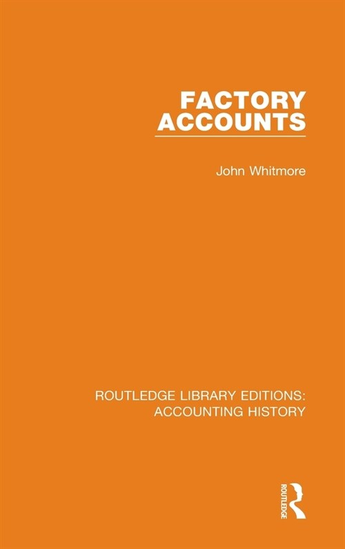 Factory Accounts (Hardcover, 1)