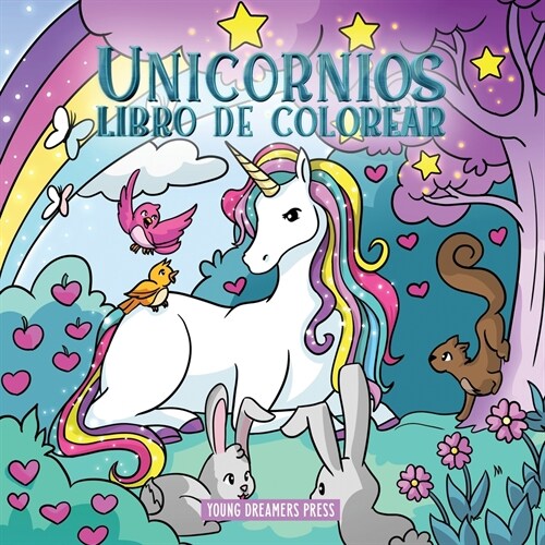 Unicornios libro de colorear: Para ni?s de 4 a 8 a?s (Paperback)
