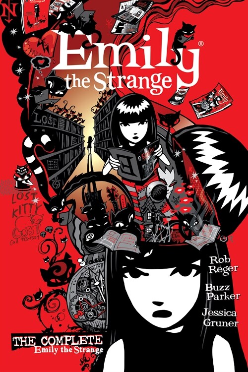 The Complete Emily the Strange: All Things Strange (Paperback)