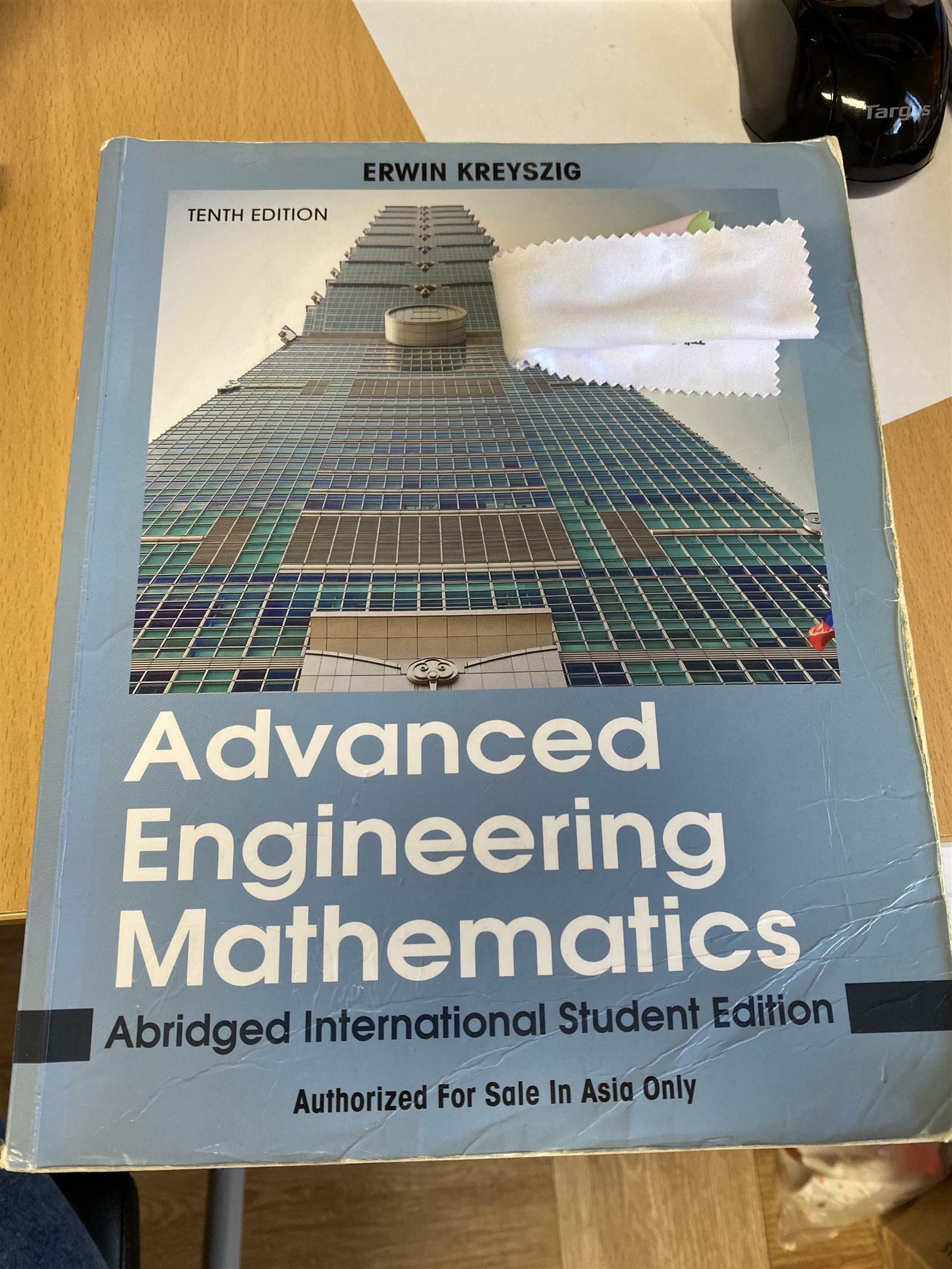  advanced engineering mathematics 10th edition paperback 