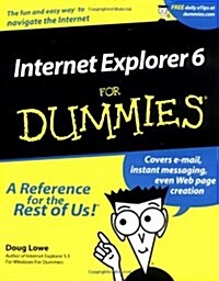 Internet Explorer 6 for Dummies (Paperback)