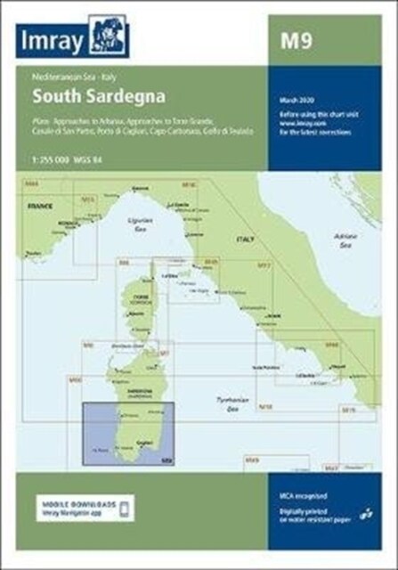 M9 South Sardegna (Sheet Map, folded, New ed)