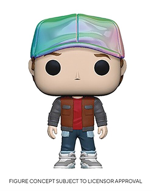 Pop Back to the Future Marty in Future Outfit Vinyl Figure (Other)