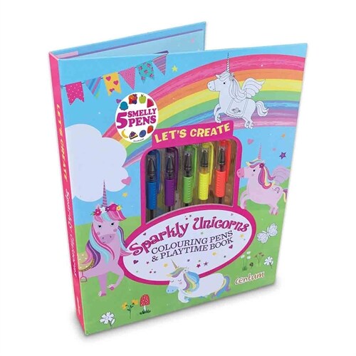 Lets Create - Sparkly Unicorns (Hardcover)