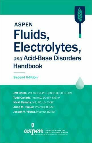 ASPEN Fluids, Electrolytes, and Acid-Base Disorders Handbook (Spiral Bound)
