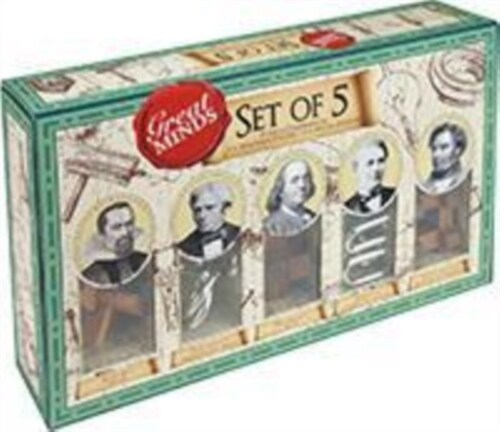 Great Minds Set of 5 Puzzles (Men) (Other)