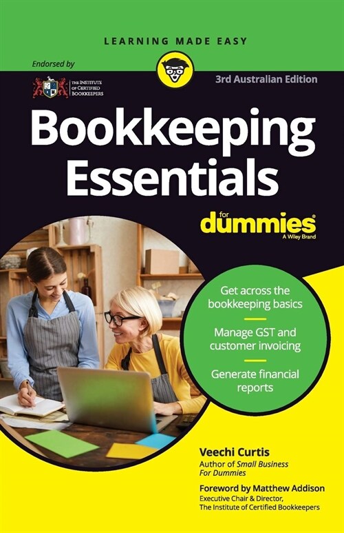 Bookkeeping Essentials for Dummies (Paperback, 3, Australian)
