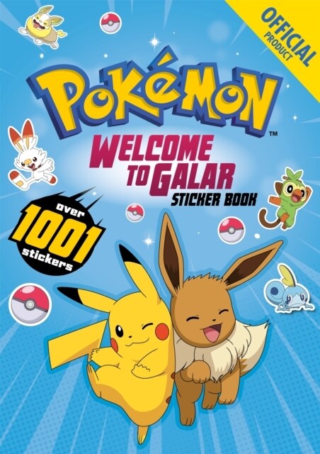 Pokemon Welcome to Galar 1001 Sticker Book (Paperback)