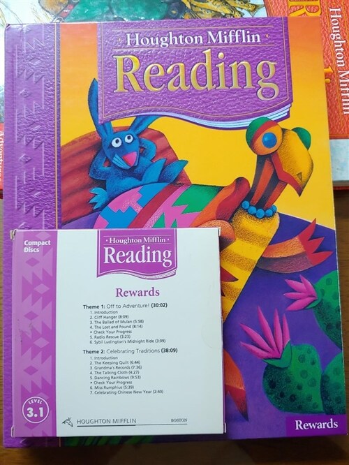 [중고] Houghton Mifflin Reading: Student Edition Grade 3.1 Rewards 2005 (Library Binding)