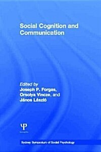 Social Cognition and Communication (Hardcover, New)