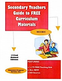 Secondary Teachers Guide to Free Curriculum Materials 2013-2014 (Paperback, 122th)