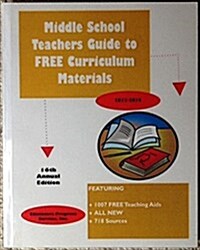 Middle School Teachers Guide to Free Curriculum Materials 2013-2014 (Paperback, 16th, Annual)