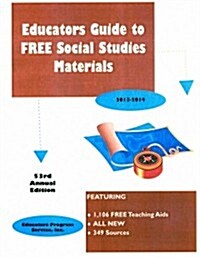 Educators Guide to Free Social Studies Materials 2013-2014 (Paperback, 53th)