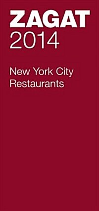 [중고] Zagat New York City Restaurants [With Map] (Paperback, 2014)