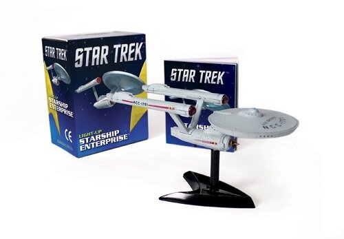Star Trek Light-Up Starship Enterprise [With Book(s) and 5 Assemble-Your-Own Light-Up Starship Replica] (Paperback)