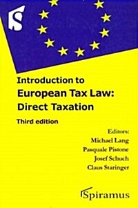 Introduction to European Tax Law (Paperback, 3rd)