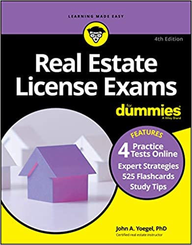 Real Estate License Exams for Dummies with Online Practice Tests (Paperback, 4)
