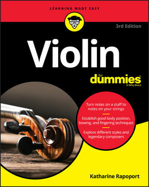 Violin for Dummies: Book + Online Video and Audio Instruction (Paperback, 3rd Edition)