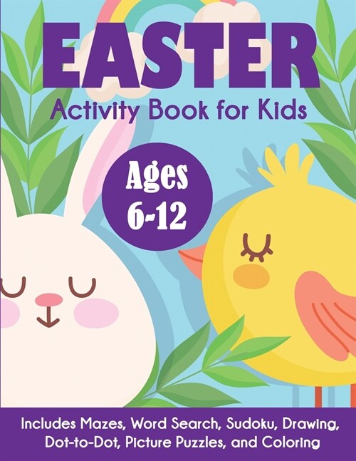 Easter Activity Book for Kids (Paperback)