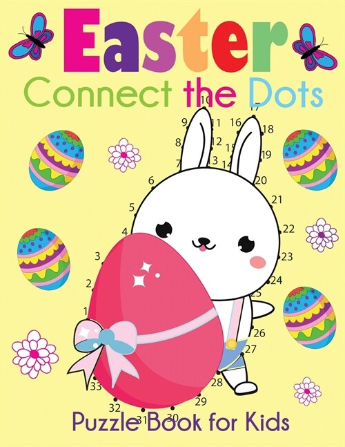 Easter Connect the Dots Puzzle Book for Kids (Paperback)