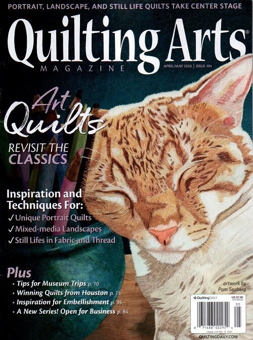 Quilting Arts (격월간 미국판): 2020년 04월호