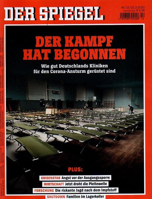 DER SPIEGEL (주간 독일판): 2020년 03월 21일