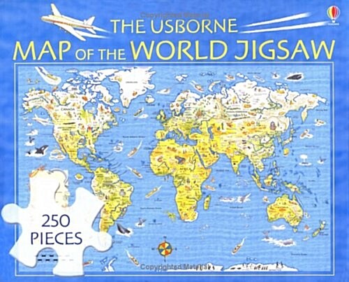 [중고] Map of the World Jigsaw (Board Book)