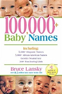 100, 000+ Baby Names (Paperback)
