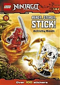 [중고] LEGO Ninjago: Ready, Steady, Stick! Sticker Activity (Paperback)