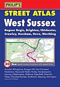 Philips Street Atlas West Sussex (Paperback)