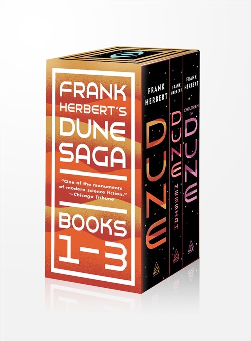 Frank Herberts Dune Saga 3-Book Boxed Set: Dune, Dune Messiah, and Children of Dune (Mass Market Paperback 3권)