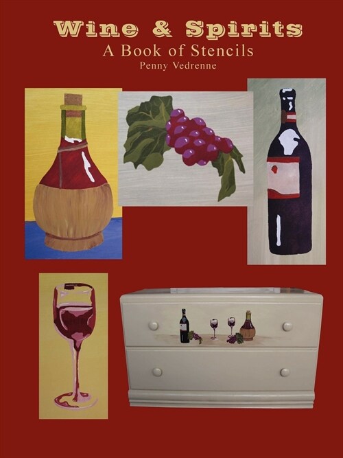 Wine & Spirits: A Book of Stencils (Paperback)