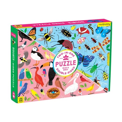 Puz 100 Double Side Bugs & Birds (Other)