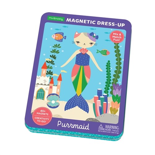 Magnet Tin Figure Purrmaid (Other)