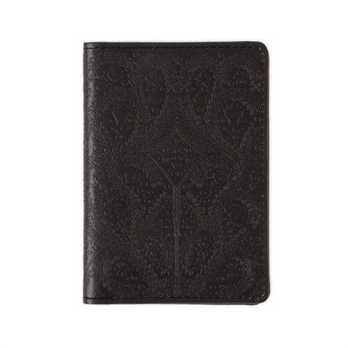 Christian LaCroix Heritage Collection Black Paseo Embossed Passport Holder (Other)