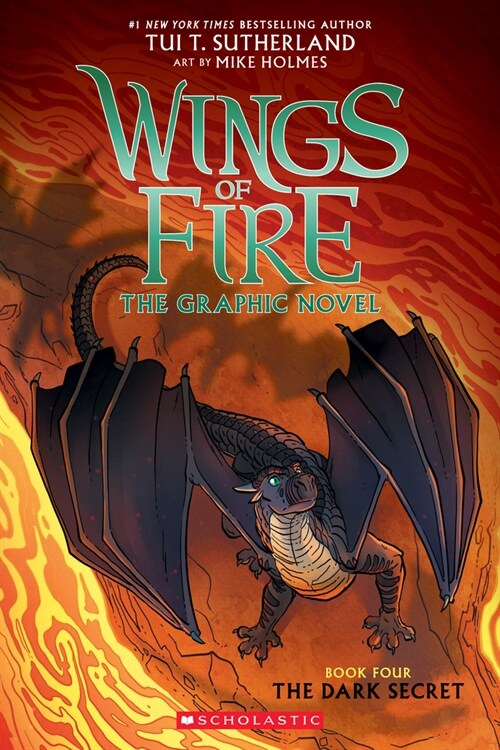 [중고] Wings of Fire Graphic Novel #4 : The Dark Secret (Paperback)