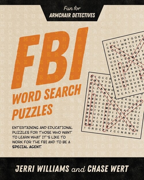 FBI Word Search Puzzles: Fun for Armchair Detectives (Paperback)