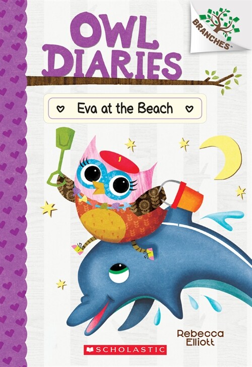 Owl Diaries #14 : Eva at the Beach (Paperback)