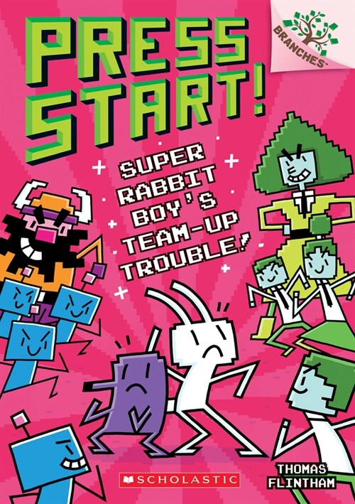[중고] Press Start! #10 : Super Rabbit Boy’s Team-up Trouble! (Paperback)