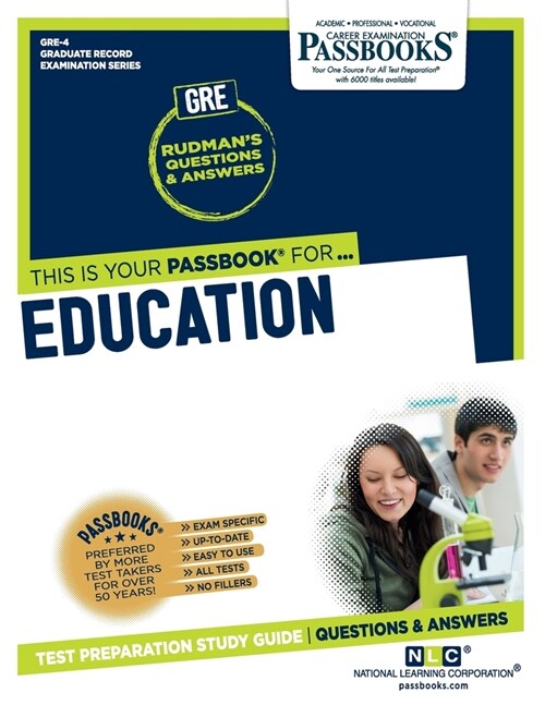 Education (Gre-4): Passbooks Study Guide Volume 4 (Paperback)