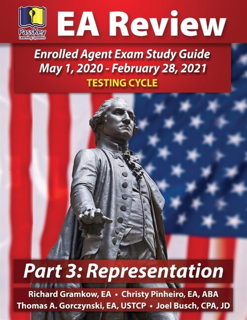 PassKey Learning Systems EA Review Part 3 Representation: Enrolled Agent Study Guide: May 1, 2020-February 28, 2021 Testing Cycle (Paperback)