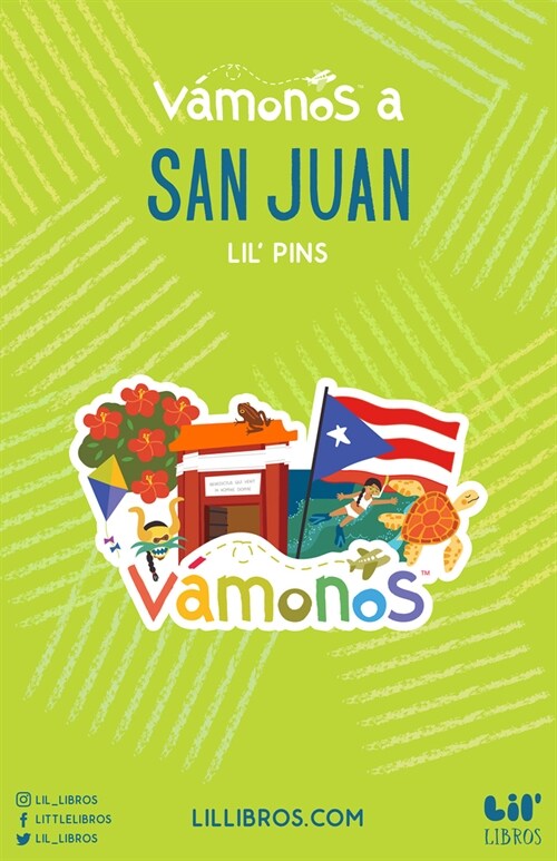 V?onos a San Juan Enamel Pin (Other)